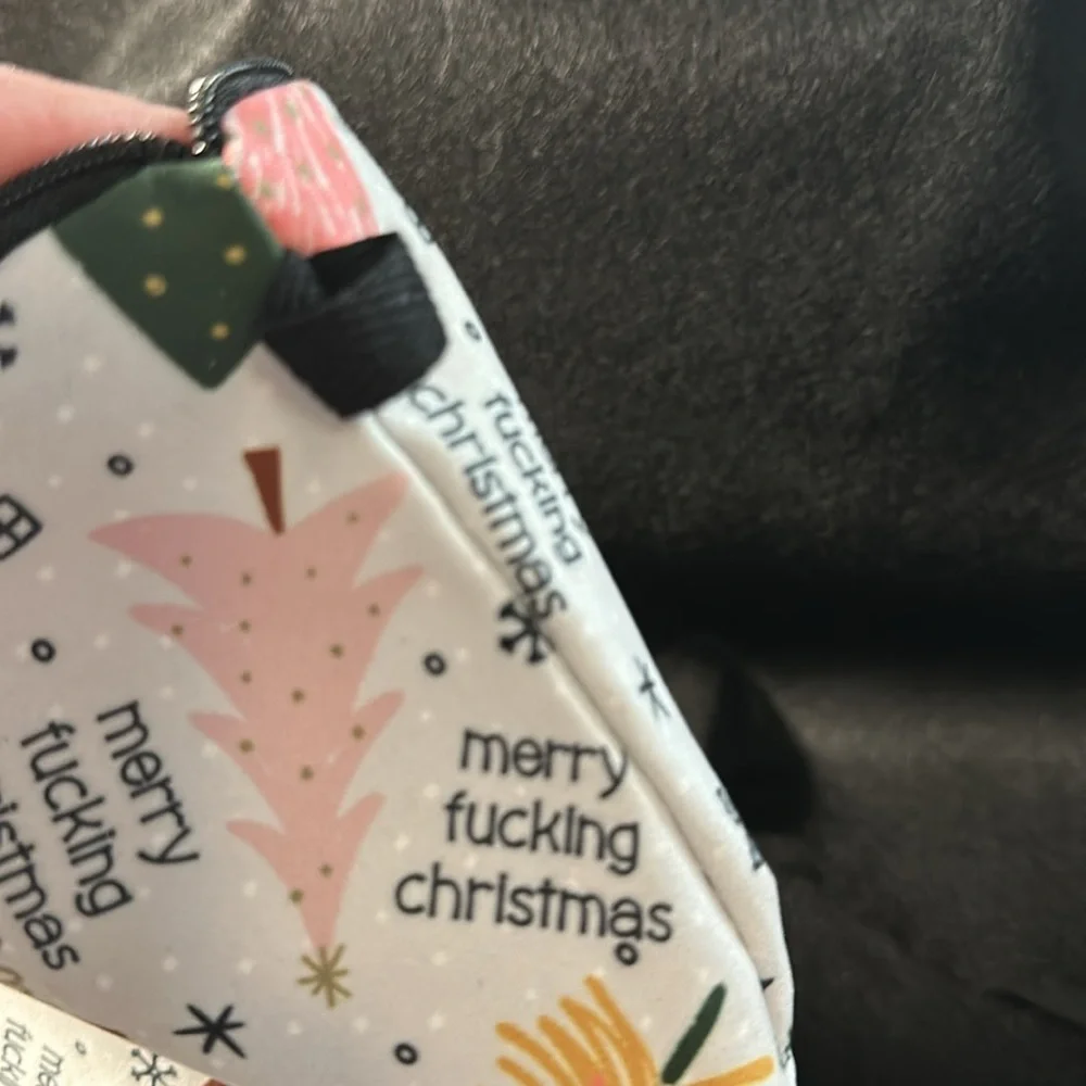 Festive & Sassy Christmas Tree Pouch
